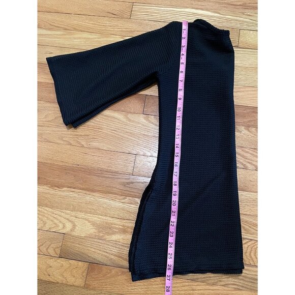 Vtg Jordan Taylor Womens Open Knit Sweater‎ Size S Y2K Whimsigoth Sheer Witchy - Picture 8 of 14